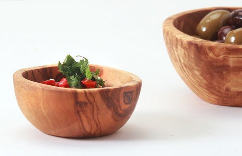 mini olive wood bowl