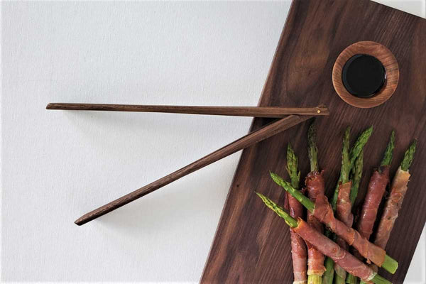Wood Salad Tongs Pinch, Grab & Serve