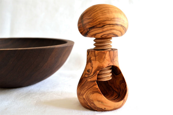 dark wood bowl