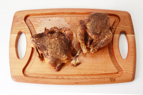 Large Cutting or Carving Board with Pour Spout | New Hampshire Bowl and Board