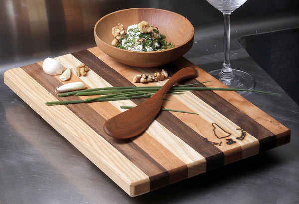 Best Affordable Anniversary Wedding Wood Gift with Free Spreader | New Hampshire Bowl and Board