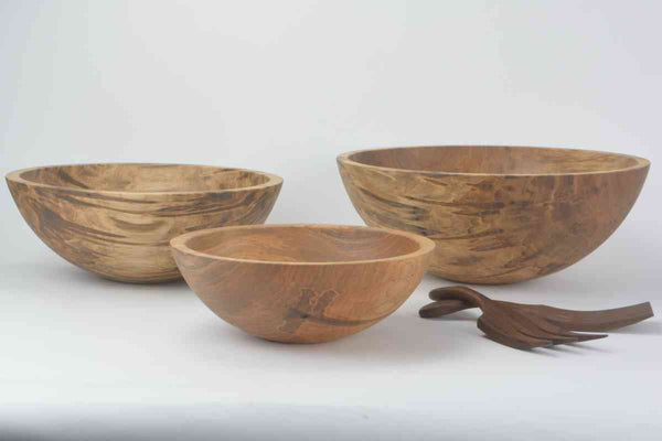 Our Best Selling Personalized Natural Maple Wood Bowl