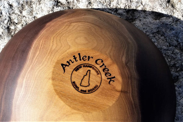 Personalized Walnut Salad Bowl in 4 Sizes