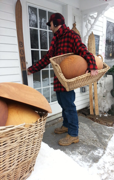 big wooden bowls