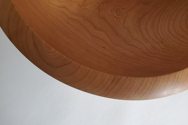 Wood Salad Bowl Wedding Gift 15.5"