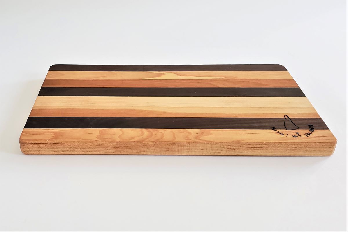 handcrafted cutting board, small