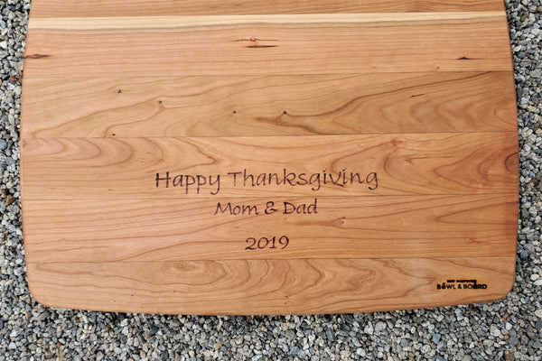 Personalized Walnut Non-Skid Carving Board