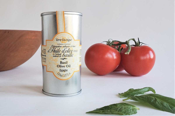 Basil Infused Olive Oil