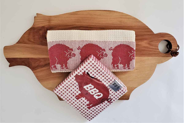 Large Pig Cutting Board