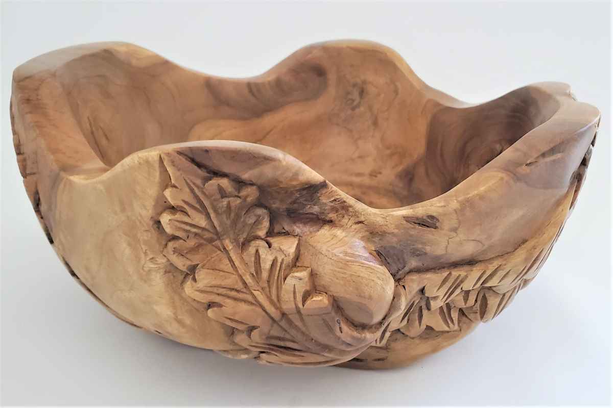 Stanley Woodworking hand made wooden bowl