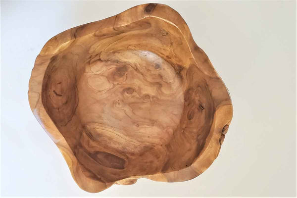 Arts and Crafts Teak Wood Bowl