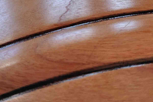 Wood Salad Bowl Wedding Gift 15.5"