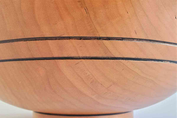 Wood Salad Bowl Wedding Gift 15.5"