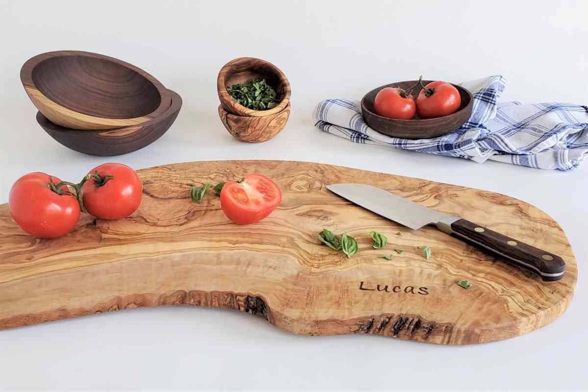 Charcuterie Board (Olive Wood) – JackWagon Woodworking