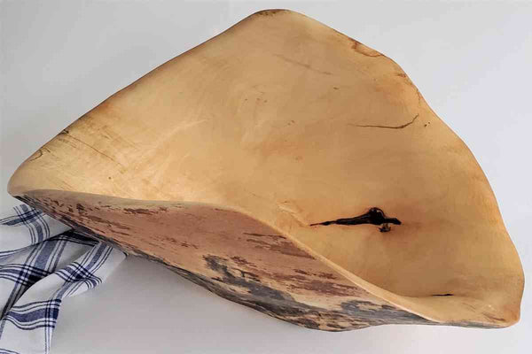 Large Maple Burl Bowl 19"