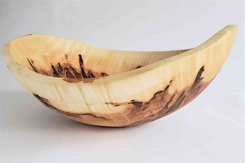Natural Wood Bowl Maple 16"