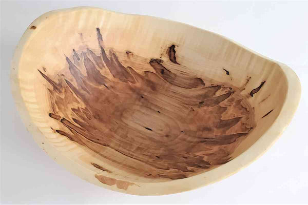 Natural Wood Bowl Maple 16"