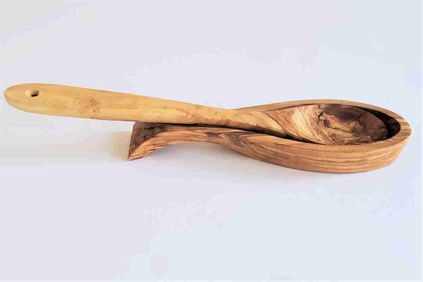 olivewood spoon rest