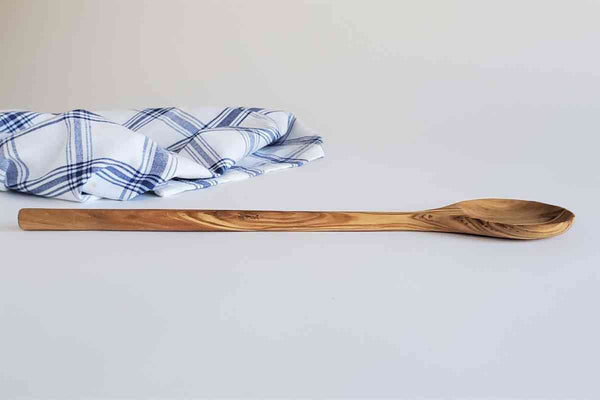 carved wooden spoon