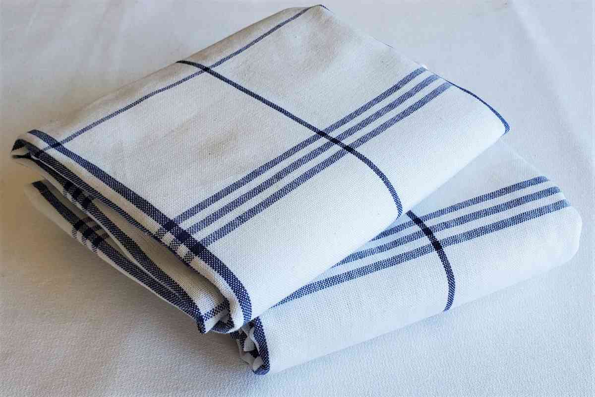 Kitchen Dish Towel Cabana Stripe, NH Bowl and Board
