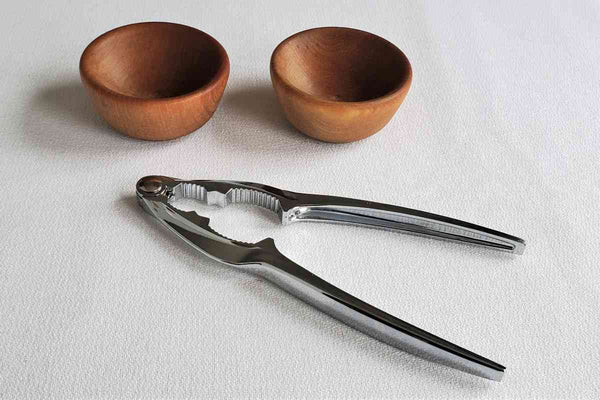 Wood Nut Bowl and Nut Cracker Gift Set
