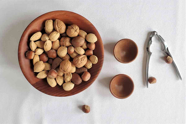 wood nut bowl gift