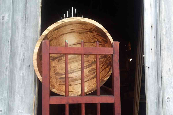 Personalized Natural Maple Wood Fruit Salad Bowl 3 Sizes