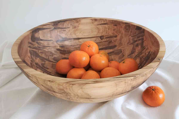 Big Maple Wood Fruit Bwowl