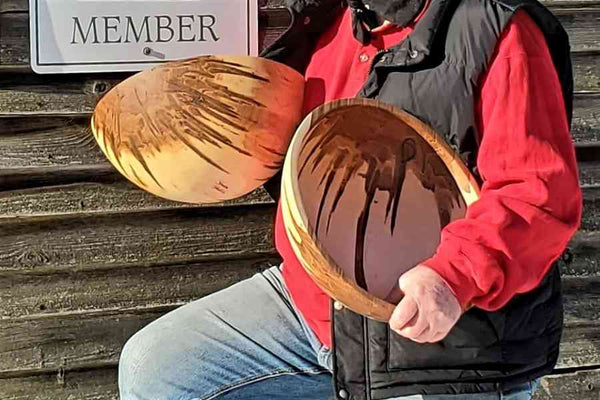 Personalized Natural Maple Wood Fruit Salad Bowl 3 Sizes
