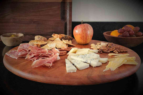 Lazy Susan Cheese Board