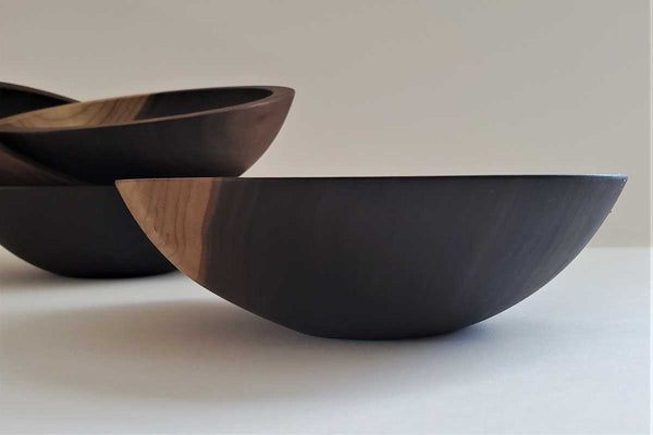 wlanut salad bowl set