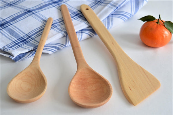 Left-Handed Only from Lefty's 4 Piece Bamboo Utensil Set