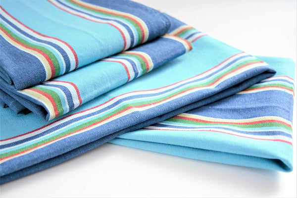 turquoise kitchen hand towel