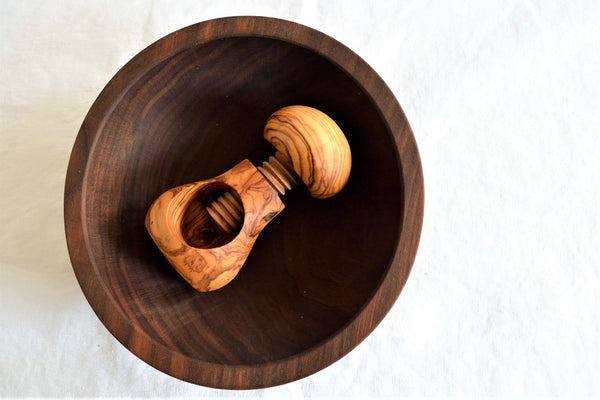 walnut wood bowl