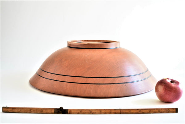 Extra Large Artisan Wood Bowl Rare Size and Beauty | New Hampshire Bowl and Board