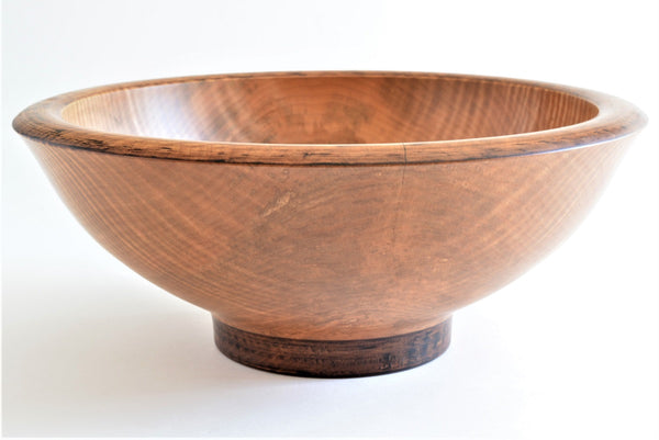 Large Artisan Wood Bowl Distinctive Red Maple | New Hampshire Bowl and Board