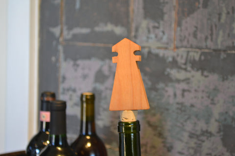 Lighthouse Bottle Stopper | New Hampshire Bowl and Board