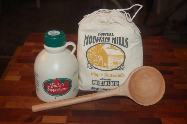 Maple Syrup Pancake Breakfast Gift Set | New Hampshire Bowl and Board