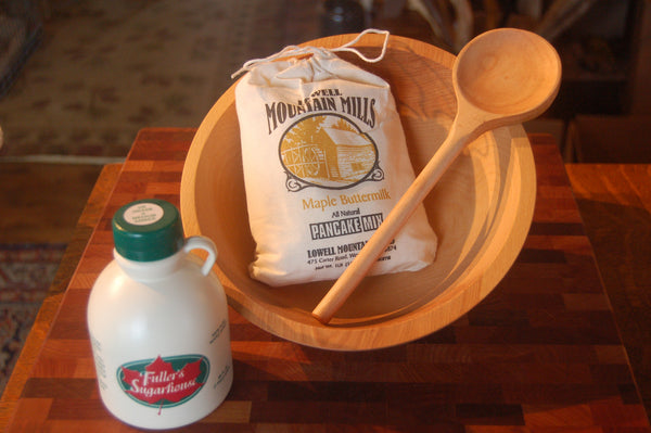 Maple Syrup Pancake Breakfast Gift Set | New Hampshire Bowl and Board