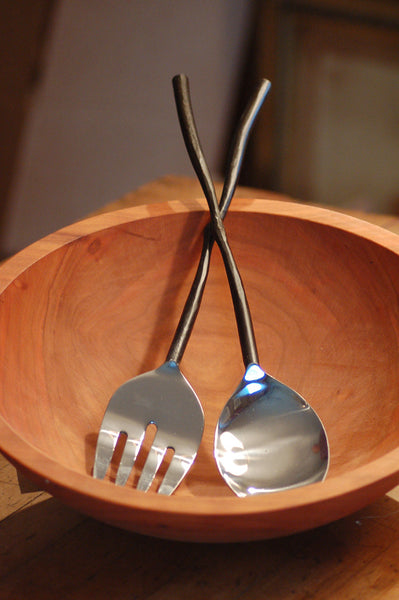 Caesar Salad Servers for Large Bowls | New Hampshire Bowl and Board