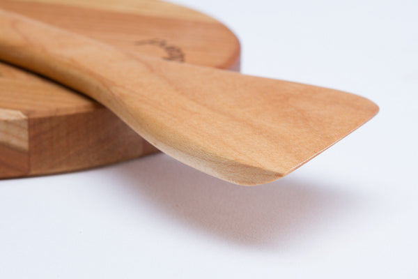 Left or Right Handed Spatula Cooks Stirs, Scrapes and Lifts | New Hampshire Bowl and Board