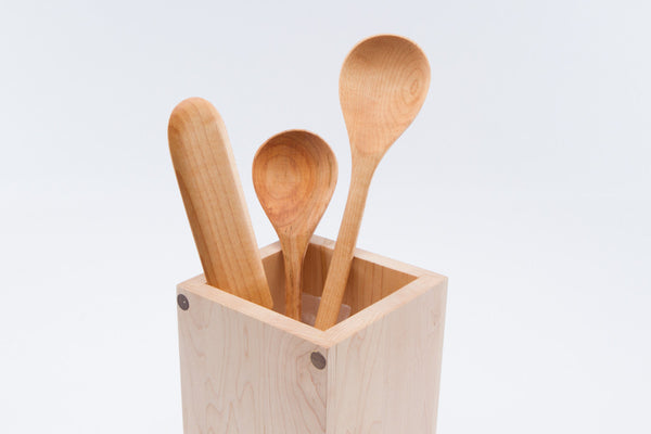 Spoon and Utensil Holder or Crock | New Hampshire Bowl and Board