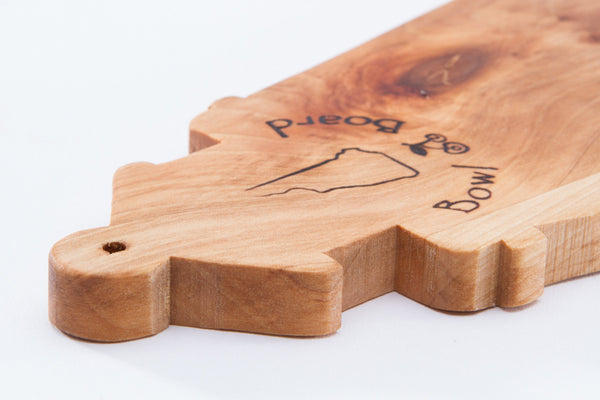 Maine Lighthouse Cutting and Cheese Board | New Hampshire Bowl and Board