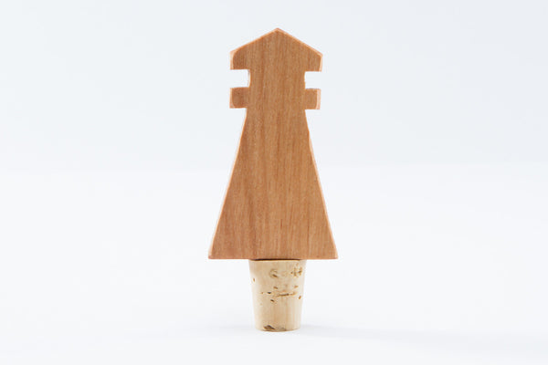 Lighthouse Bottle Stopper | New Hampshire Bowl and Board