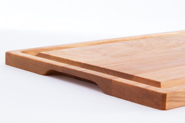 Wood Salad Bowl and Cut-Carve-Serve Board 2 PC Set in Maple | New Hampshire Bowl and Board