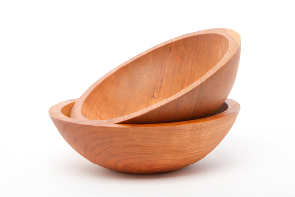 wood serving bowl