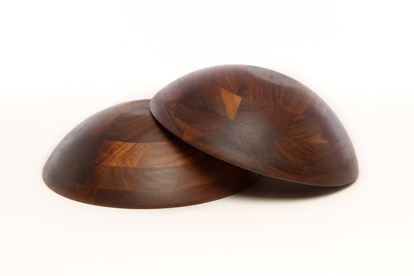 Black Walnut Sonoma Bowl Feeds a Crowd 14" | New Hampshire Bowl and Board