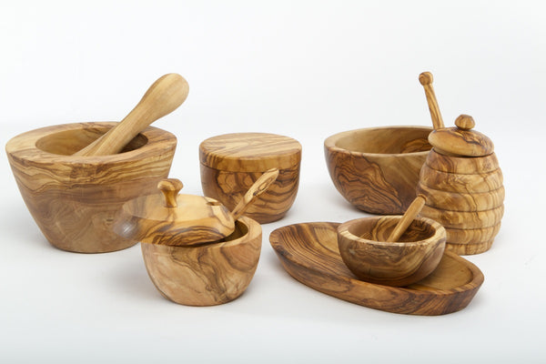 Olive Wood Serving Bowls 