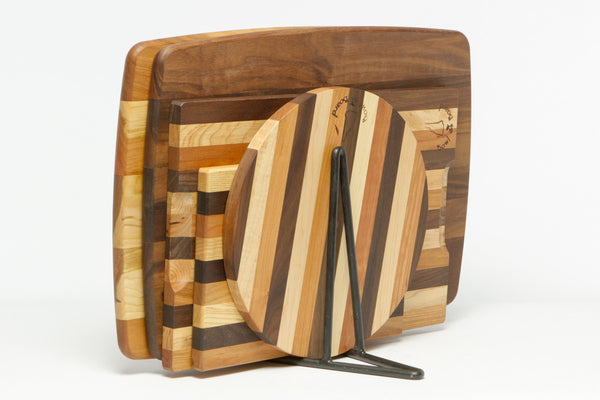 Cutting Board Stand or Rack | New Hampshire Bowl and Board