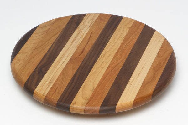 Wood Lazy Susan Matches Every Table in 3 Sizes | New Hampshire Bowl and Board